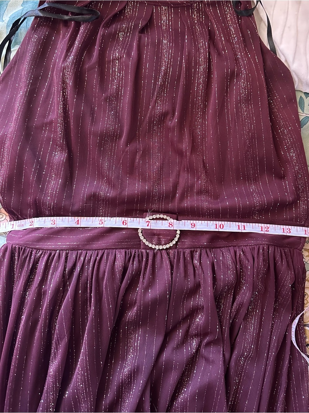 Glamorous Plum Maxi Dress - Picture 7 of 9